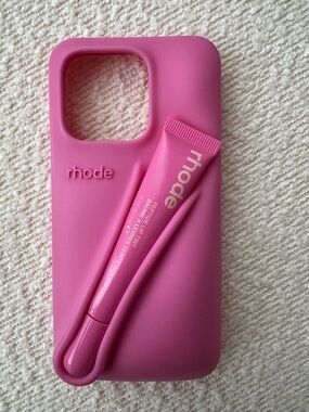 limited edition rhode lip case in shortcake